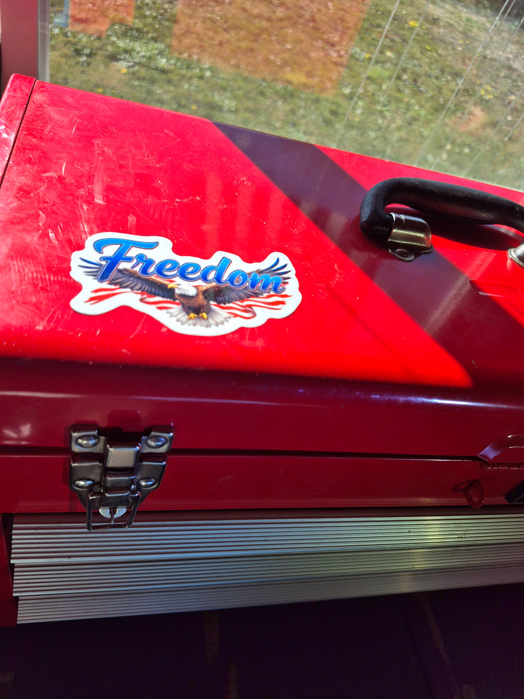 Freedom Eagle Vinyl Sticker