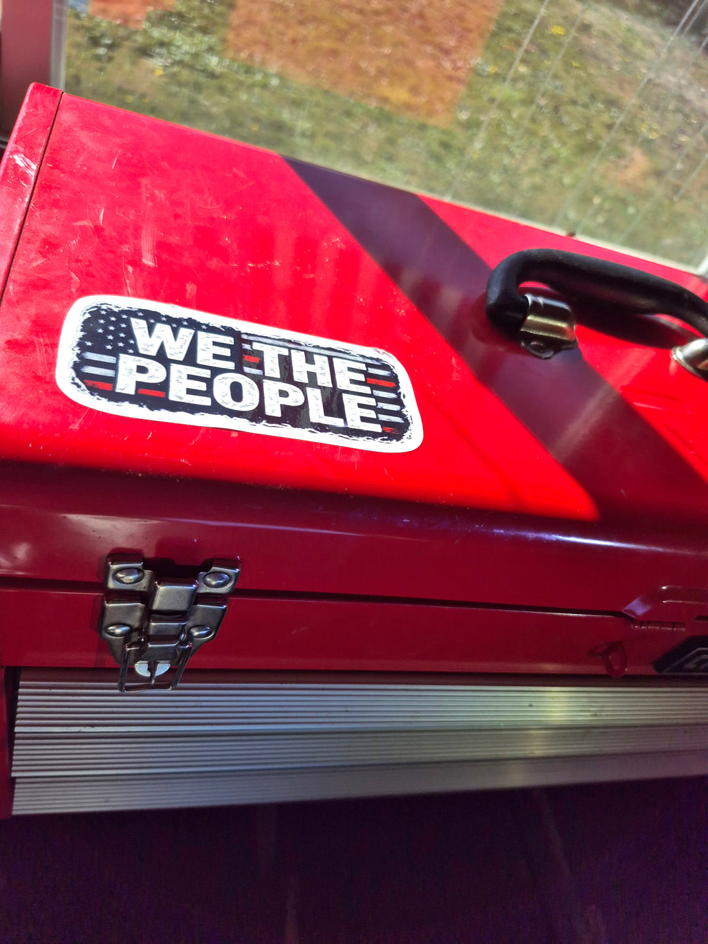 We The People Vinyl Sticker