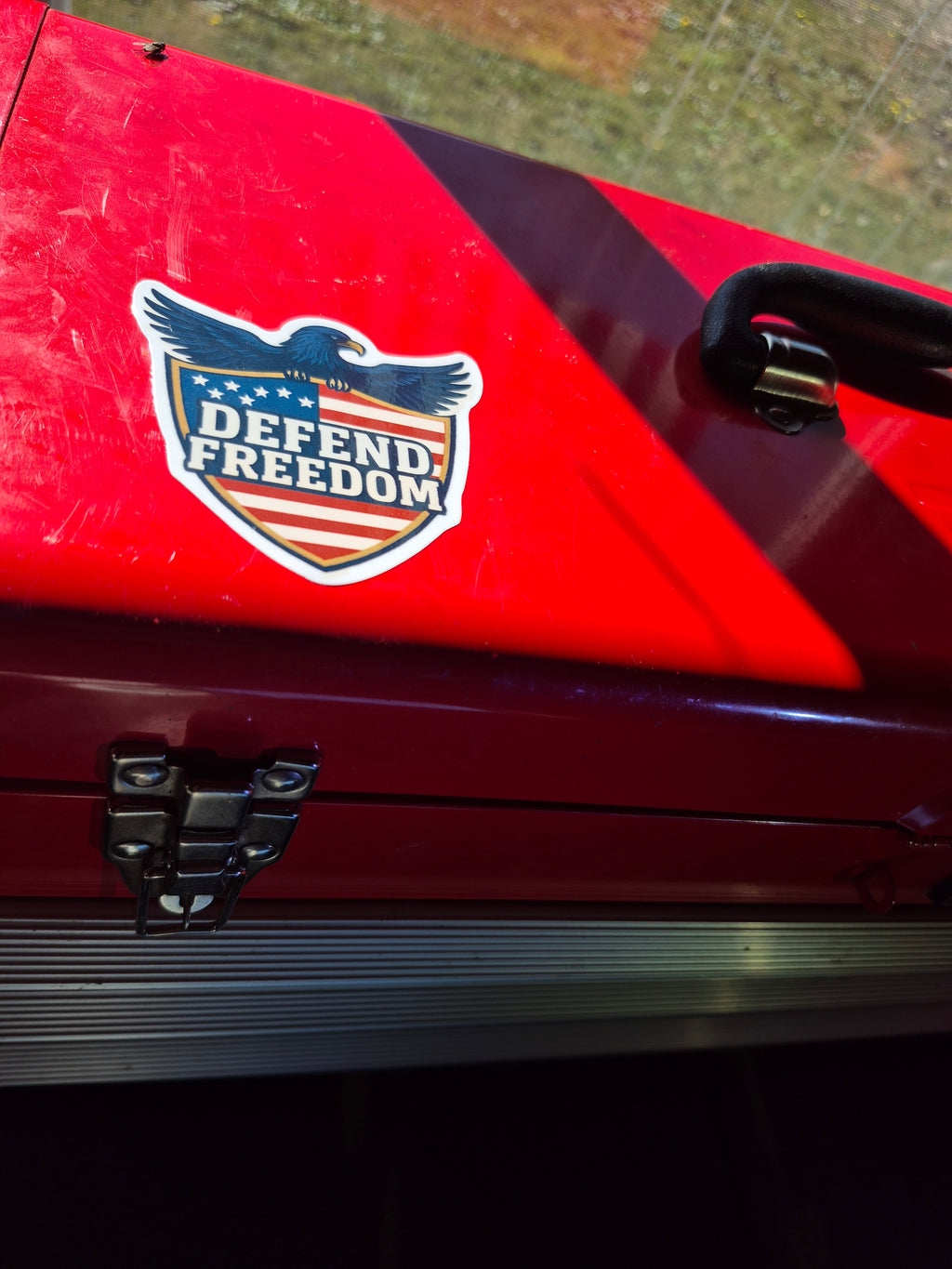 Defend Freedom Vinyl Sticker