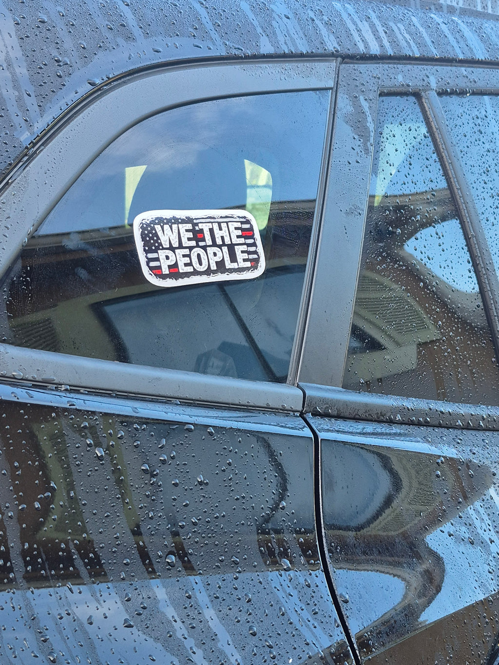 We The People Vinyl Sticker