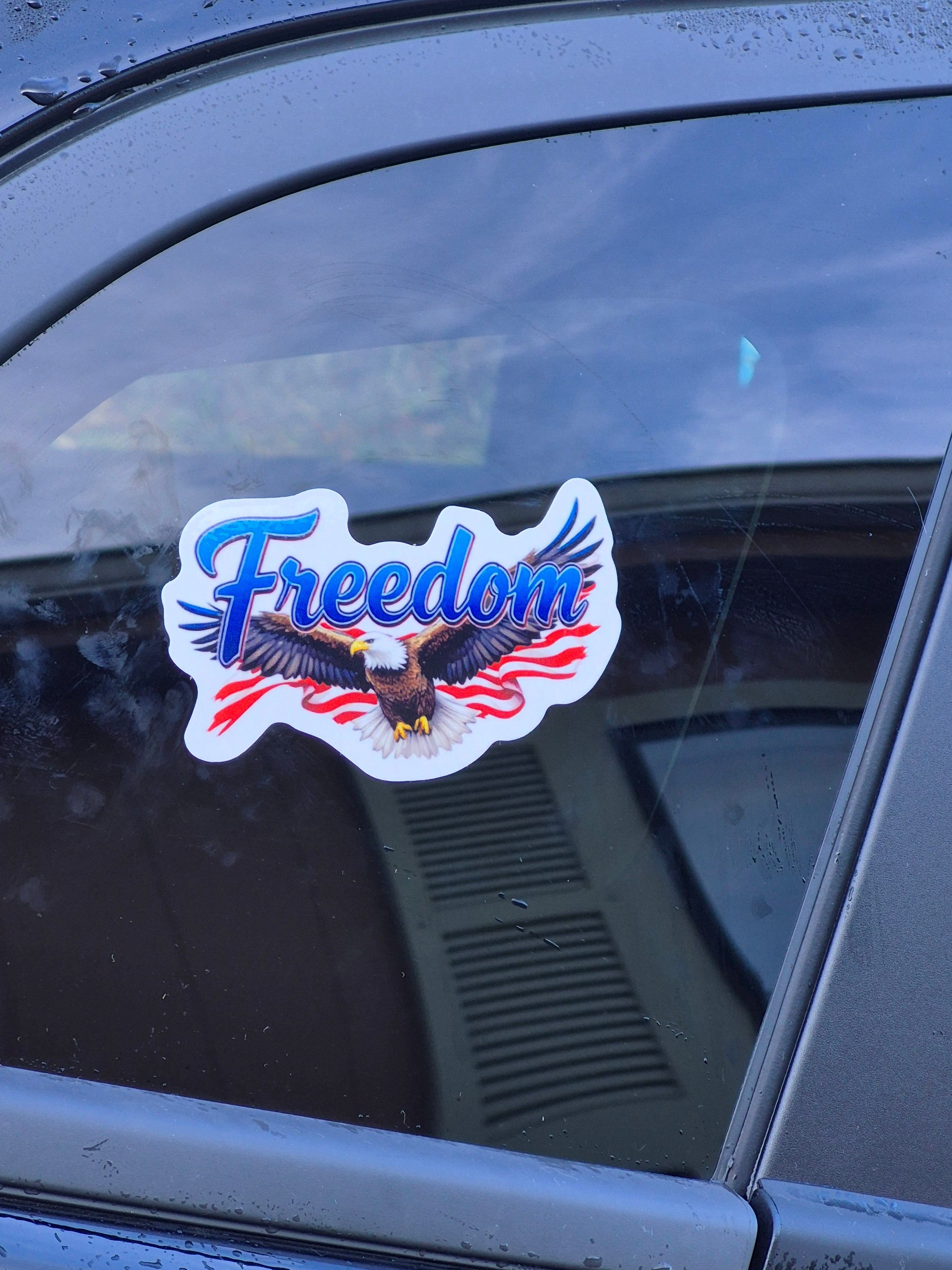 Freedom Eagle Vinyl Sticker