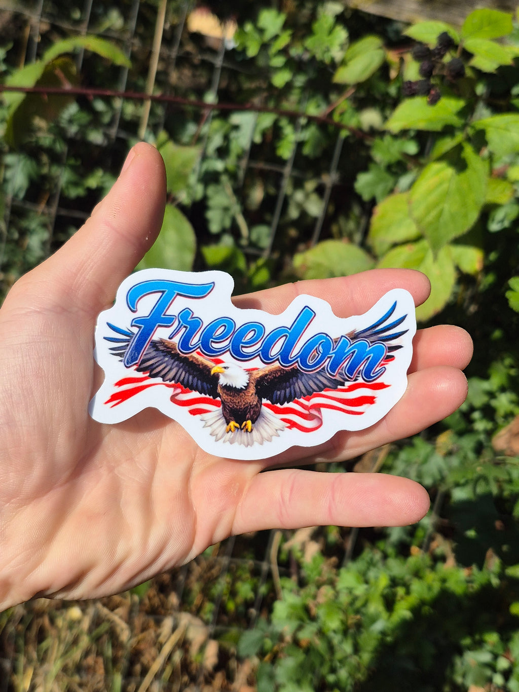 Freedom Eagle Vinyl Sticker