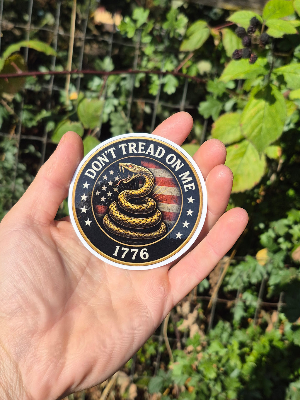 Don’t Tread On Me 1776 Vinyl Sticker