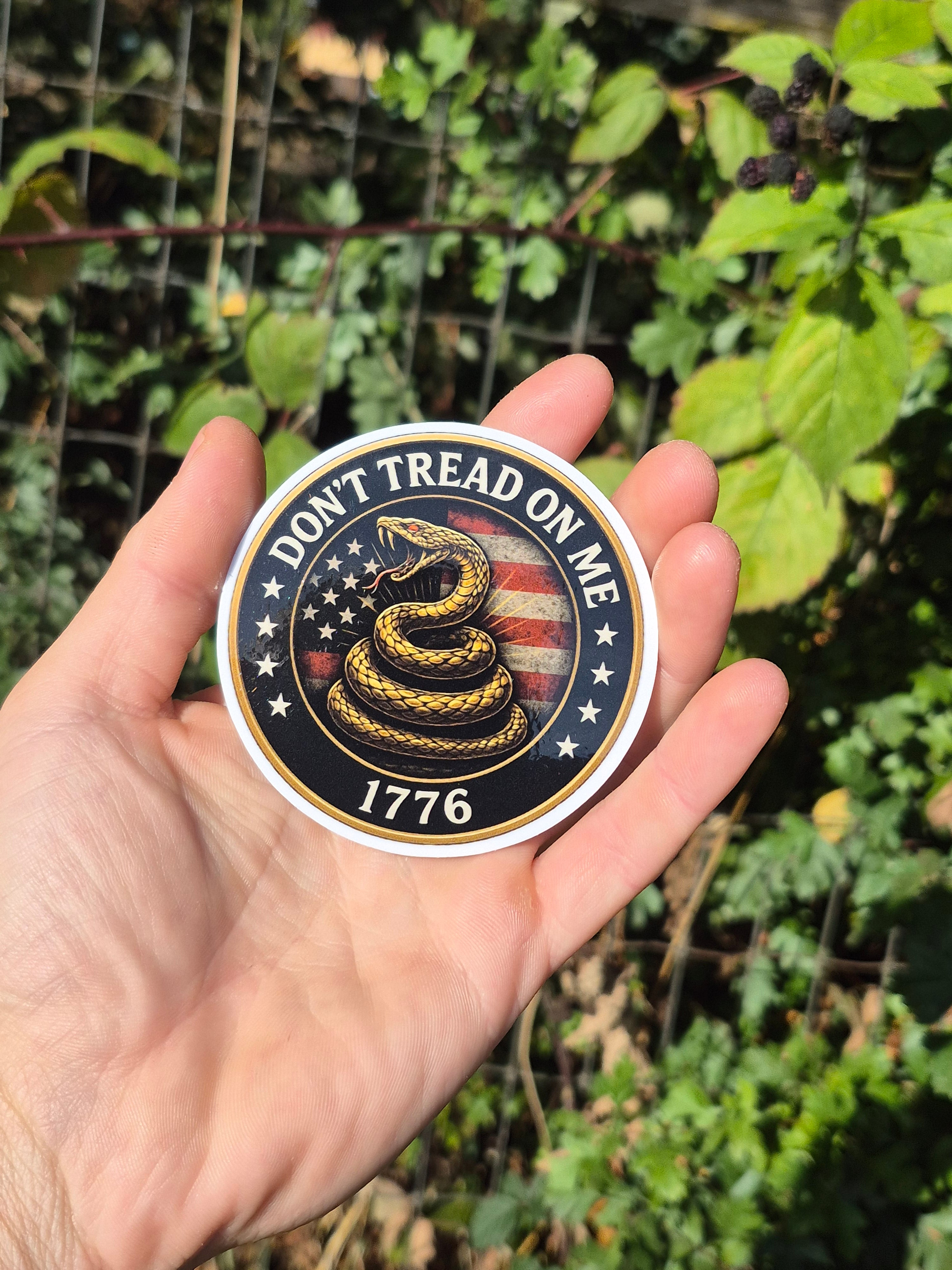 Don’t Tread On Me 1776 Vinyl Sticker