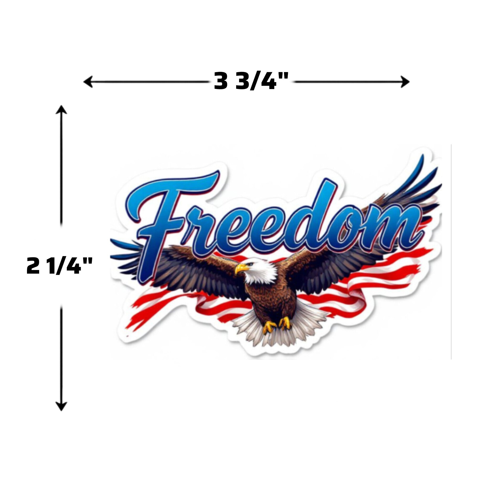 Freedom Eagle Vinyl Sticker